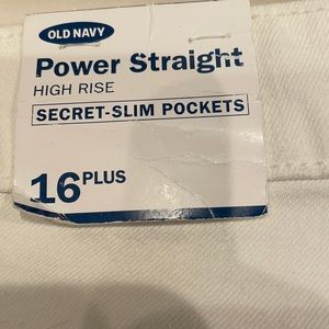 Power Straight High Rise slim fit jeans